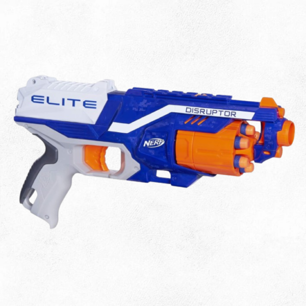 Demostración de la pistola Nerf N-Strike Elite Disruptor